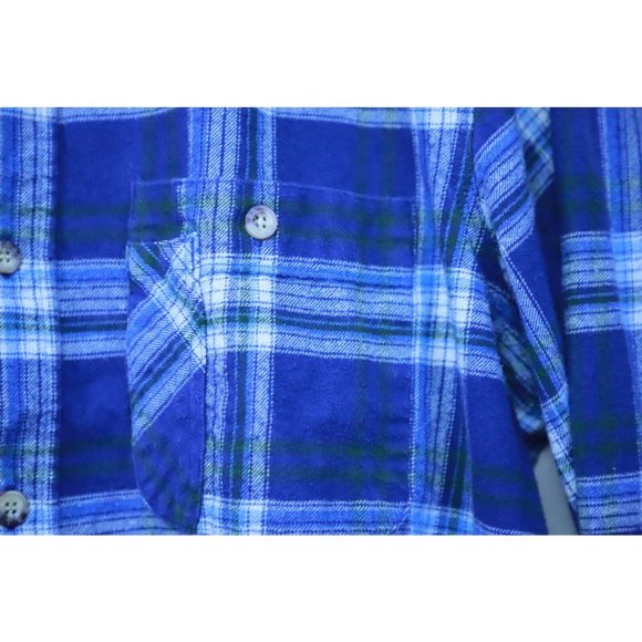 Buck & Buck Shirt Men's Size Large Multi Color Backpacker Button Up Long Sleeve - Picture 3 of 8